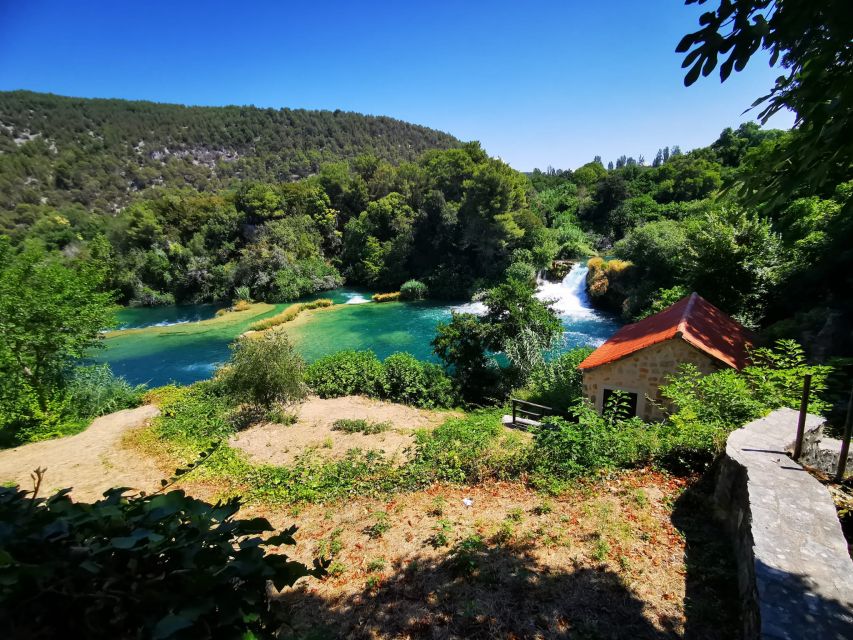 Split: Krka National Park Day Trip with Boat Ride & Swimming - Skradin beach, swimming, and free time