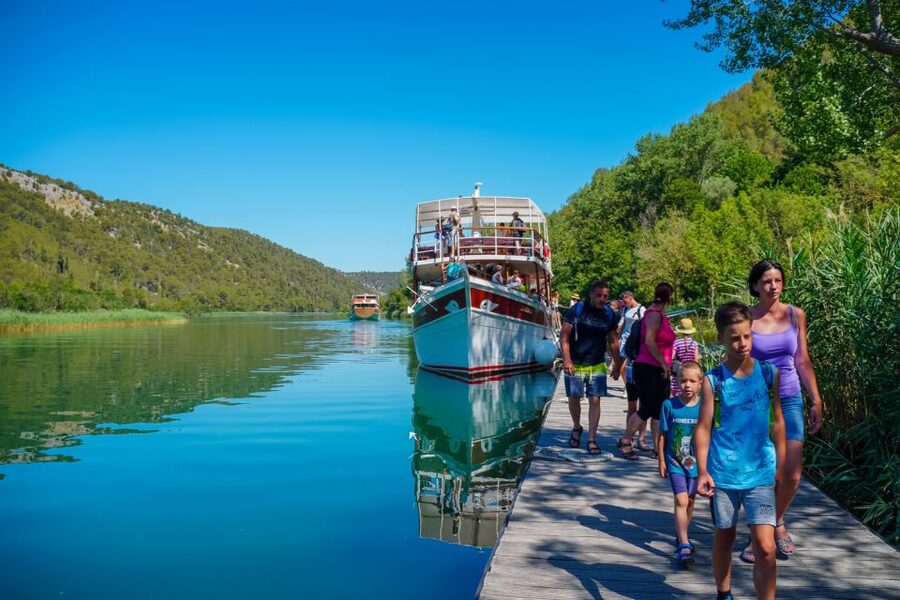 Split: Krka Waterfalls Trip with Boat Cruise and Swimming - Key points at a glance