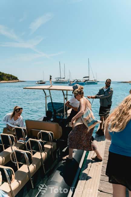 Split/Podstrana: Blue Cave, Hvar & 6 Islands Speedboat Trip - Two hours in Hvar, the day’s best town stop