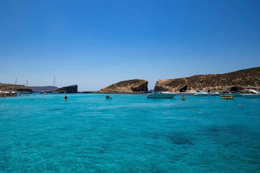 St Paul's Bay: Comino, Blue Lagoon, Gozo, & Caves Boat Tour - A good-value way to see three Maltese islands