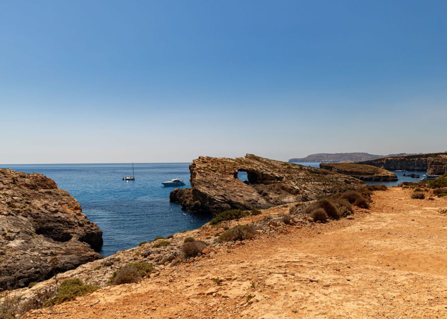 St Paul's Bay: Comino, Blue Lagoon, Gozo, & Caves Boat Tour - The second swim and the return along the coast