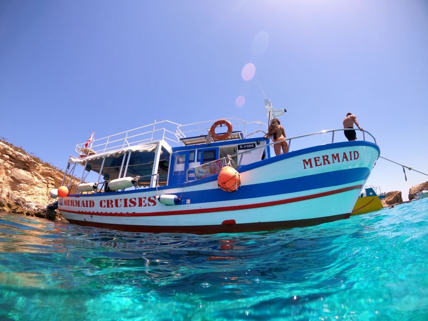 St Paul's Bay: Comino, Blue Lagoon, Gozo, & Caves Boat Tour - Starting at Bugibba Jetty on the Mermaid