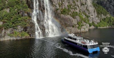 Stavanger: Electric Fjord Cruise to Lysefjord & Preikestolen
