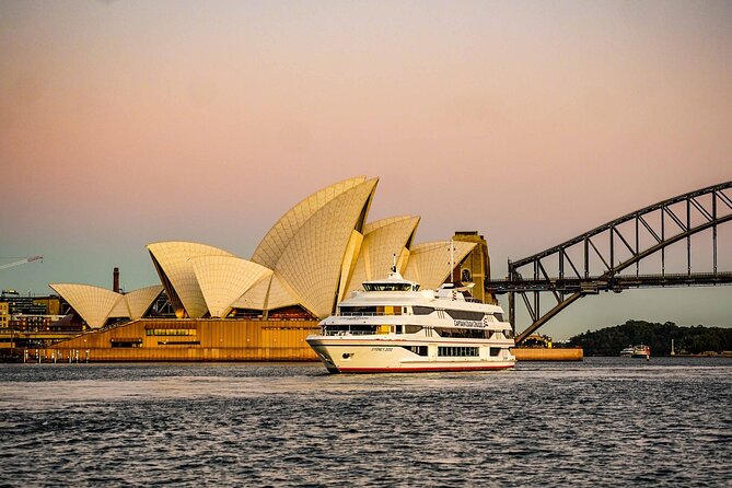 Sydney Harbour Sunset Dinner Cruise from Darling Harbour - What you see between Darling Harbour and the harbour icons