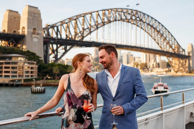 Sydney Harbour Sunset Dinner Cruise from Darling Harbour - A three-course meal with a premium upgrade