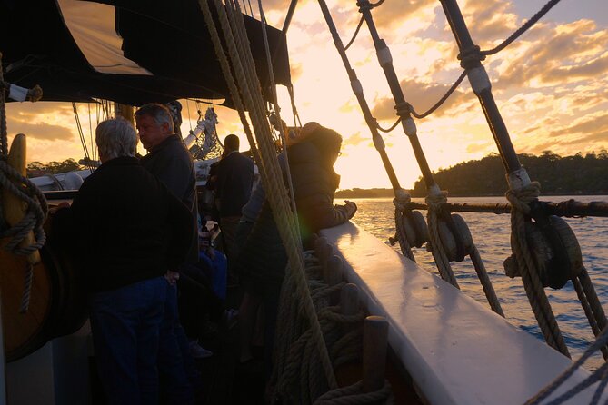 Sydney Harbour Tall Ship Twilight Dinner Cruise - Dinner on a moving historic ship