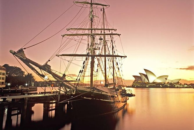 Sydney Harbour Tall Ship Twilight Dinner Cruise - The harbour route, landmark by landmark