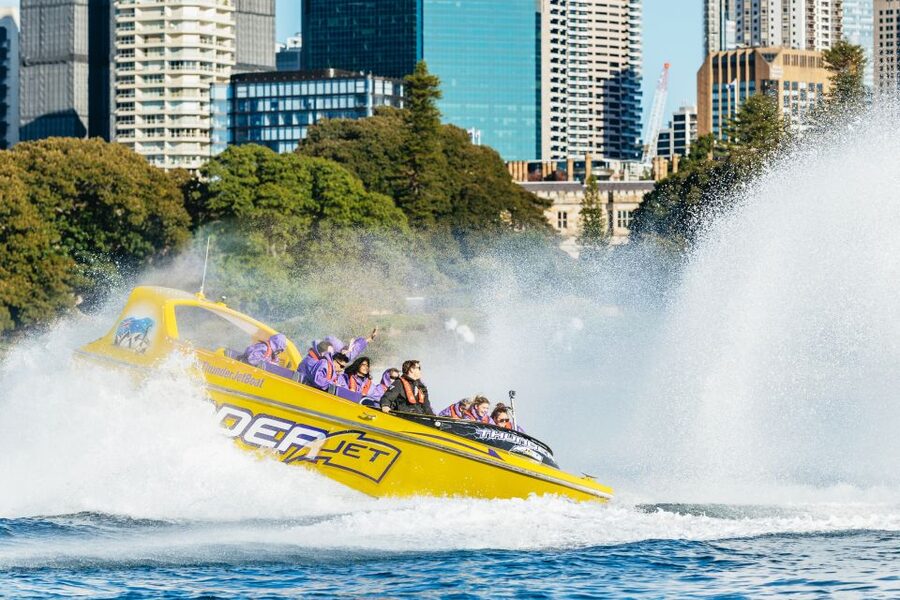 Sydney Harbour: Thunder Thrill Jet Boat Ride - Sydney Heads and the open-water feeling