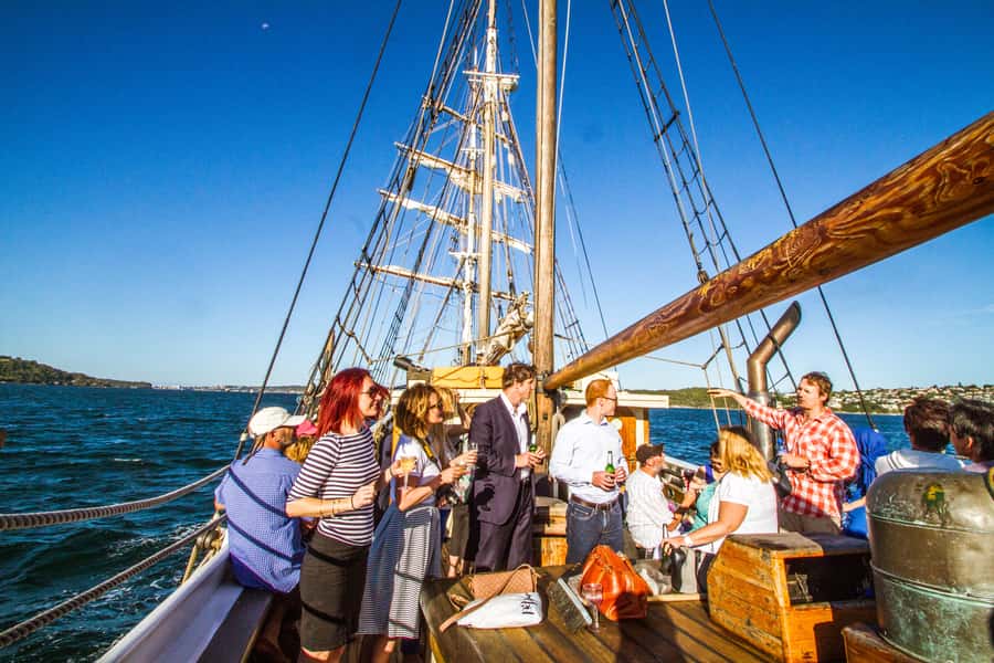 Sydney: Tall Ship Harbour Twilight Dinner Cruise - Is $77 Good Value?