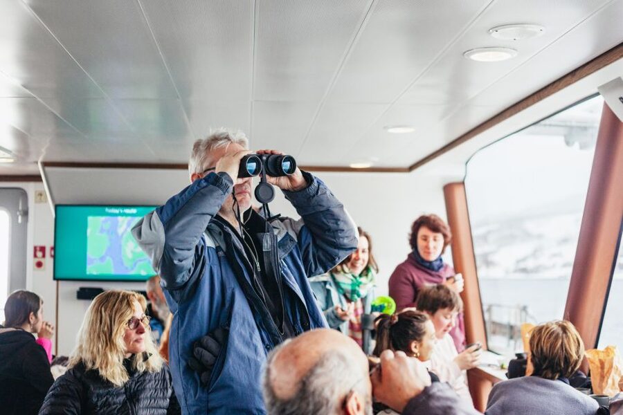 Tromsø: Arctic Fjord Cruise With Stop On Land At Fish Racks - Tirpitz-platen and wartime history