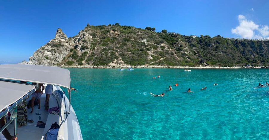Tropea: Capo Vaticano Boat Trip with Snorkeling & Drink - Formicoli, the Roman port beneath the water