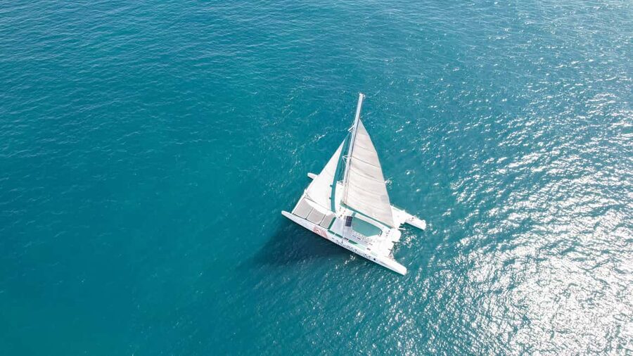 Valencia: Sailing Catamaran with Swimming & Optional DJ - A breezy break from Valencia’s beach crowds