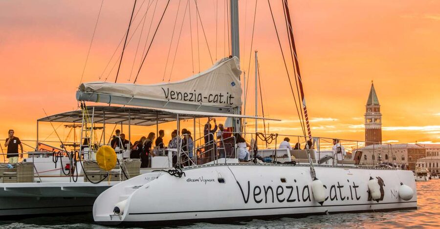 Venice: Catamaran Sunset Jazz Cruise with Aperitivo - The 90-Minute Route Through San Marco Bay