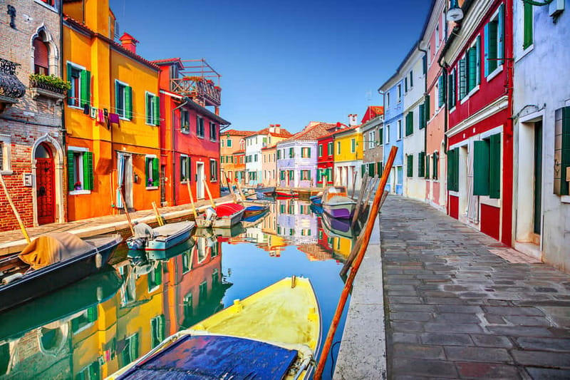 Venice: Murano, Burano & Torcello Boat Tour - The lagoon views from San Giorgio to the Lido
