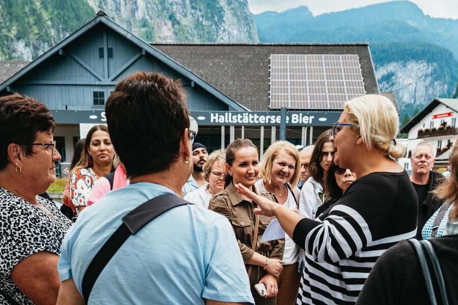 Vienna: Hallstatt Day Trip with Boat Ride Option - Schloss Ort and its famous wooden bridge
