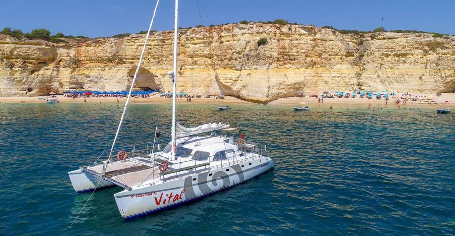 Vilamoura: Guided Sightseeing Cruise with Beach BBQ & Drinks - What you actually see near Benagil
