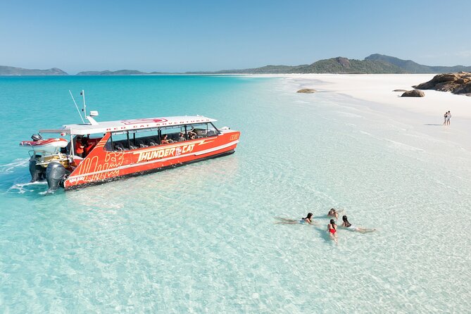 Whitehaven Beach and Hill Inlet Lookout Snorkeling Cruise - Leaving Coral Sea Marina on Thunder Cat