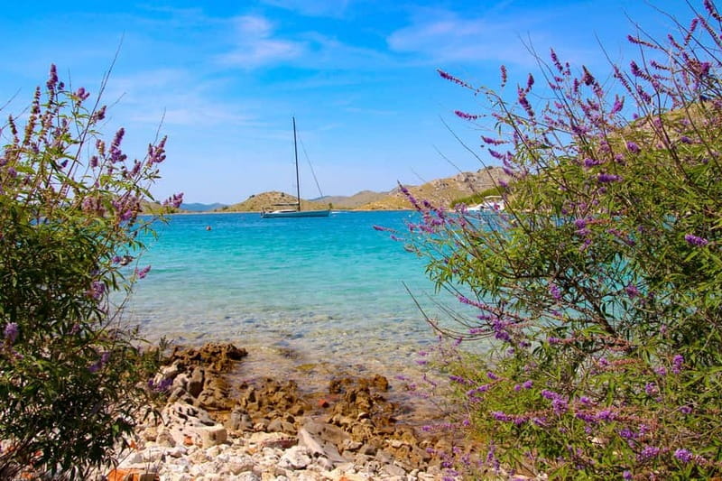 Zadar: 3-Stop Blue Lagoon & Snorkeling Cruise with Drinks - Preko: island walks, a sandy beach, and Galevac